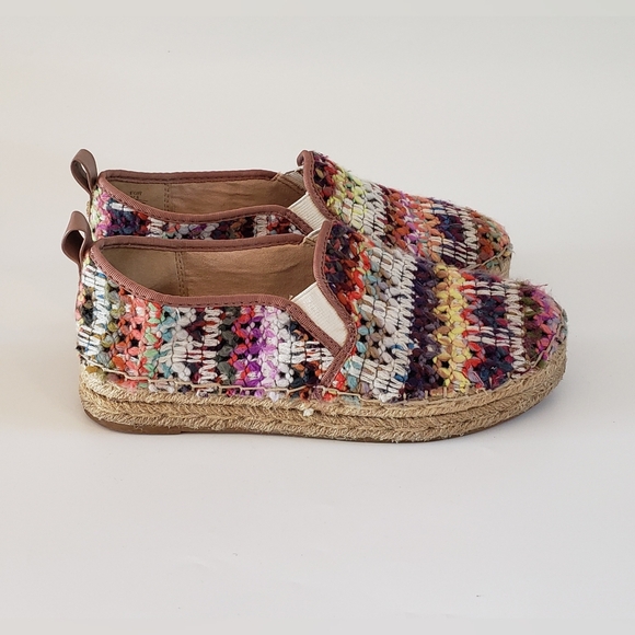Sam Edelman Carrin Women's Multi colored Espadrille Size 7.5 - Picture 1 of 13